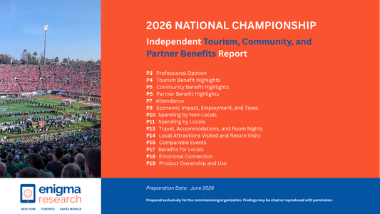Tourism, Community, and Partner Benefits Report